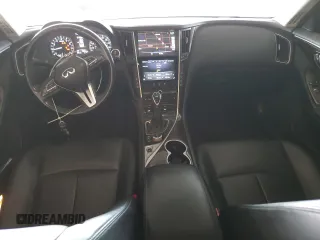 2018 Infiniti Q50 2.0t LUXE with VIN JN1CV7AP1JM241095, listed as a Copart auction lot 41470445 with 68,929 mi miles and Salvage Title. Bid and sale history available at carsss.com. Image 8.