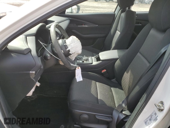 2023 Mazda CX-30 S with VIN 3MVDMBAM8PM552029, listed as a Copart auction lot 45687095 with 14,354 mi miles and Salvage title. Bid and sale history available at DreamBid. Image 7.