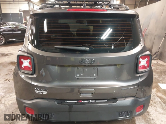 2019 Jeep Renegade Sport with VIN ZACNJBAB4KPK79364, listed as a IAAI auction lot 41593126 with 129,902 mi miles and . Bid and sale history available at DreamBid. Image 16.