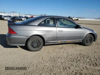 2005 Honda Civic Cpe LX with VIN 1HGEM225X5L805879, listed as a Copart auction lot 52983425 with 229,135 mi miles and Clean Title. Bid and sale history available at carsss.com. Image 3.