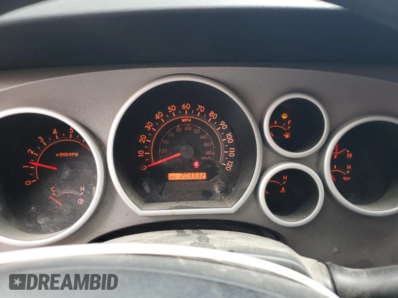 2012 Toyota Tundra 4WD Truck with VIN 5TFDY5F13CX263098, listed as a Copart auction lot 53458655 with 203,332 mi miles and Salvage Title. Bid and sale history available at carsss.com. Image 9.