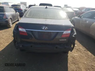 2013 Hyundai Genesis 3.8L with VIN KMHGC4DD2DU233687, listed as a Copart auction lot 71104534 with 218,577 mi miles and Salvage Title. Bid and sale history available at carsss.com. Image 6.