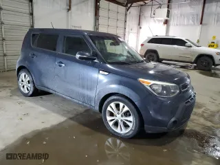 2014 Kia Soul + with VIN KNDJP3A52E7012628, listed as a Copart auction lot 45909365 with 126,135 mi miles and Salvage Title. Bid and sale history available at carsss.com. Image 4.