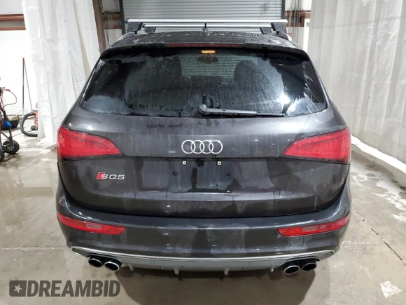 2014 Audi SQ5 Premium Plus with VIN WA1CGAFP1EA097143, listed as a Copart auction lot 88471545 with 156,075 mi miles and Salvage title. Bid and sale history available at DreamBid. Image 6.