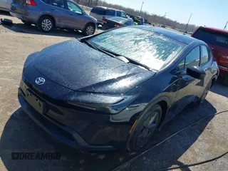 2024 Toyota Prius LE with VIN JTDACAAU9R3037143, listed as a IAAI auction lot 41890522 with 1,792 mi miles and . Bid and sale history available at carsss.com. Image 17.