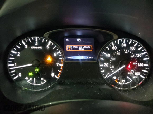 2017 Nissan Pathfinder SL with VIN 5N1DR2MN2HC613199, listed as a Copart auction lot 59520025 with 77,915 mi miles and Salvage title. Bid and sale history available at DreamBid. Image 9.