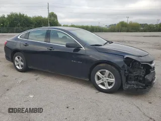 2022 Chevrolet Malibu LS with VIN 1G1ZB5ST6NF213716, listed as a Copart auction lot 67871534 with 38,985 mi miles and Salvage Title. Bid and sale history available at DreamBid. Image 4.