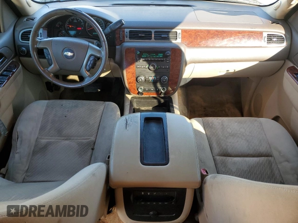 2012 Chevrolet Tahoe LS with VIN 1GNSCAE02CR260728, listed as a Copart auction lot 87588665 with 244,107 mi miles and Salvage title. Bid and sale history available at DreamBid. Image 8.