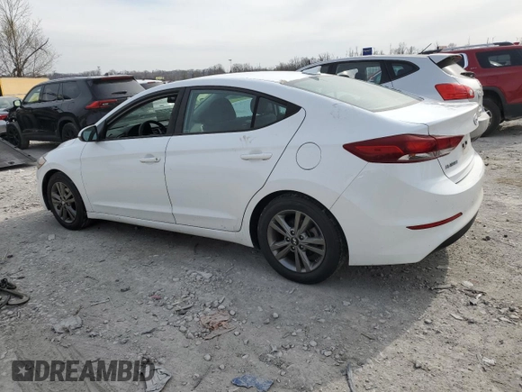 2018 Hyundai Elantra SEL z VIN 5NPD84LFXJH252733, wystawiony jako Copart lot #50006845 z przebiegiem 62 161 mil mil oraz Szkoda całkowita • Salvage title. Historia ofert i sprzedaży dostępna na DreamBid. Obrazek 2.