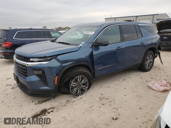 2024 Chevrolet Traverse with VIN 1GNERFKS6RJ178684, listed as a Copart auction lot 88854725 with 8,050 mi miles and Clean title. Bid and sale history available at DreamBid. Image 1.