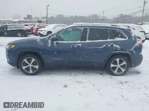 2020 Jeep Cherokee Limited with VIN 1C4PJLDB9LD535253, listed as a IAAI auction lot 41229463 with 97,758 mi miles. Bid and sale history available at carsss.com. Image 14.
