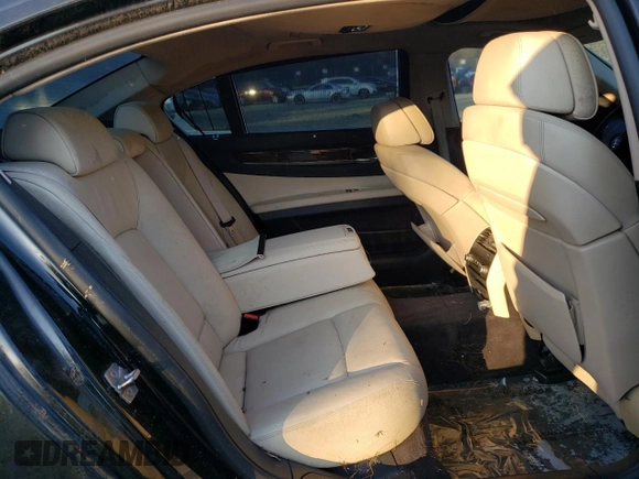 2011 BMW 7 Series 740Li with VIN WBAKB4C53BC392519, listed as a Copart auction lot 41449605 with 71,670 mi miles and Non Repairable. Bid and sale history available at carsss.com. Image 10.