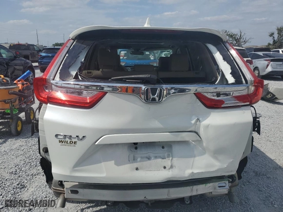 2018 Honda CR-V EX with VIN 2HKRW1H5XJH518195, listed as a Copart auction lot 54214525 with 60,478 mi miles and Salvage Title. Bid and sale history available at carsss.com. Image 6.