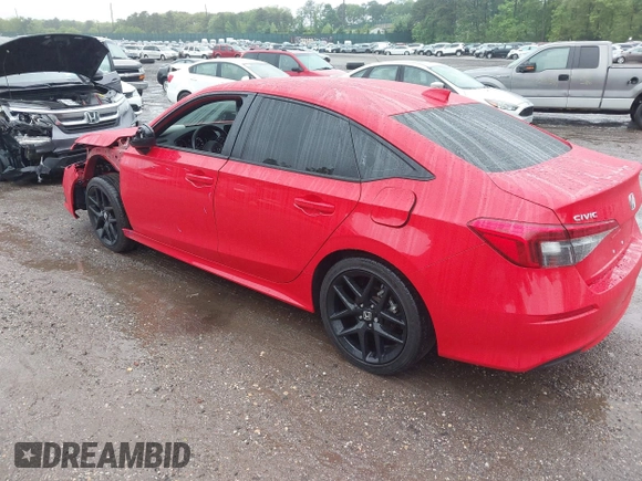 2022 Honda Civic Sport z VIN 2HGFE2F51NH605045, wystawiony jako IAAI lot #42352645 z przebiegiem 28 151 mil mil oraz . Historia ofert i sprzedaży dostępna na DreamBid. Obrazek 3.