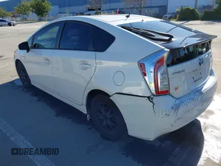 2013 Toyota Prius One with VIN JTDKN3DU6D5540079, listed as a IAAI auction lot 41644310 with 189,968 mi miles. Bid and sale history available at carsss.com. Image 3.
