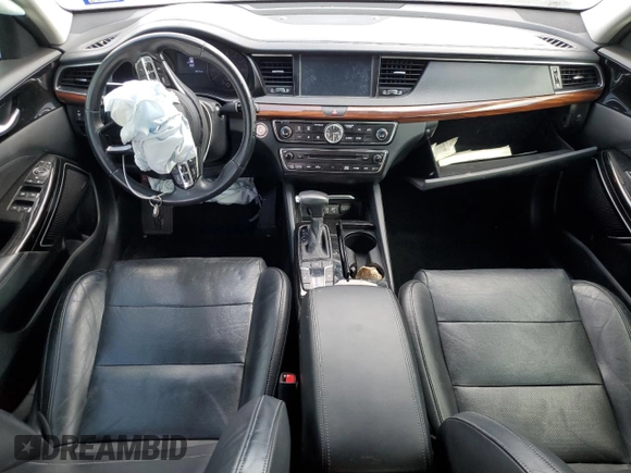 2017 Kia Cadenza Premium with VIN KNALC4J17H5048755, listed as a Copart auction lot 76131984 with 68,915 mi miles and Salvage Title. Bid and sale history available at carsss.com. Image 8.