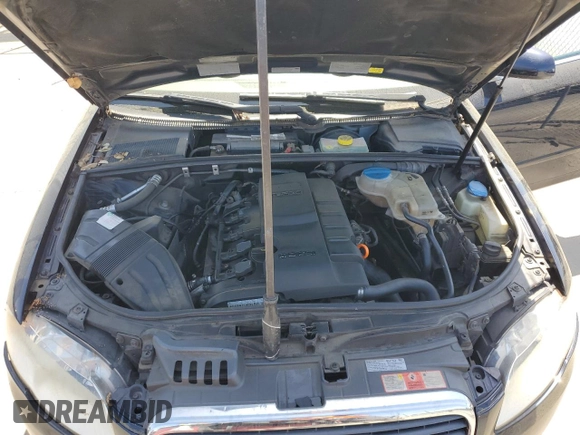 2007 Audi A4 2.0T with VIN WAUDF78E47A060521, listed as a Copart auction lot 54453505 with 173,988 mi miles and Clean title. Bid and sale history available at DreamBid. Image 11.