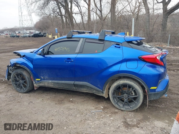 2020 Toyota C-HR LE with VIN JTNKHMBX6L1074648, listed as a IAAI auction lot 41528945 with 108,333 mi miles. Bid and sale history available at carsss.com. Image 14.