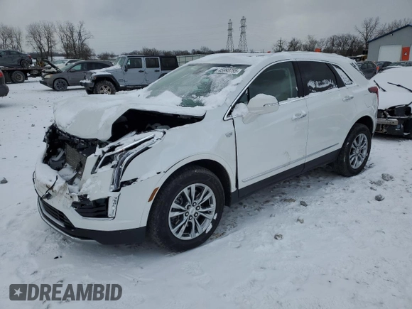 2021 Cadillac XT5 AWD Premium Luxury z VIN 1GYKNDRS4MZ123494, wystawiony jako Copart lot #45993755 z przebiegiem 39 126 mil mil oraz Szkody całkowita. Historia ofert i sprzedaży dostępna na DreamBid. Obrazek 1.
