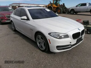 2014 BMW 5 Series 535i xDrive with VIN WBA5B3C5XED535441, listed as a IAAI auction lot 41622013 with 132,024 mi miles and . Bid and sale history available at carsss.com. Image 1.