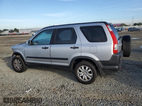 2005 Honda CR-V EX with VIN JHLRD788X5C022255, listed as a Copart auction lot 46299875 with 187,804 mi miles and Salvage Title. Bid and sale history available at carsss.com. Image 2.