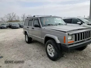 2001 Jeep Cherokee Sport z VIN 1J4FF58SX1L576572, wystawiony jako Copart lot #48982965 z przebiegiem 174 500 mil mil oraz Szkoda całkowita • Salvage title. Historia ofert i sprzedaży dostępna na DreamBid. Obrazek 12.