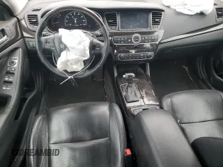 2014 Kia Cadenza Premium with VIN KNALN4D71E5124055, listed as a Copart auction lot 80391974 with 54,363 mi miles and Salvage Title. Bid and sale history available at carsss.com. Image 8.