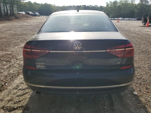 2017 Volkswagen Passat 1.8T S with VIN 1VWAT7A31HC007771, listed as a Copart auction lot 54055165 with 167,386 mi miles and Clean Title. Bid and sale history available at carsss.com. Image 6.