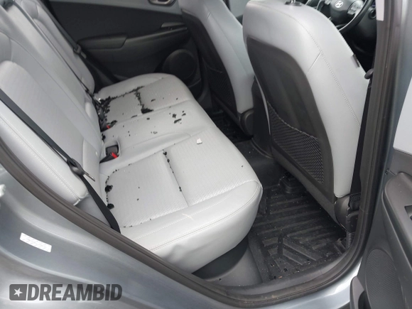 2020 Hyundai Kona Limited with VIN KM8K3CA5XLU396152, listed as a IAAI auction lot 42165576 with 35,260 mi miles. Bid and sale history available at carsss.com. Image 8.