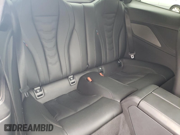 2020 BMW 8 Series 840i with VIN WBAAE4C09LCD32627, listed as a Copart auction lot 64941444 with 28,938 mi miles and Salvage Title. Bid and sale history available at DreamBid. Image 10.