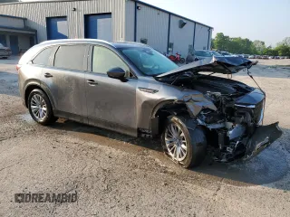 2024 Mazda CX-90 Preferred Plus with VIN JM3KKCHD2R1120585, listed as a Copart auction lot 59357025 with 39,616 mi miles and Salvage title. Bid and sale history available at DreamBid. Image 4.