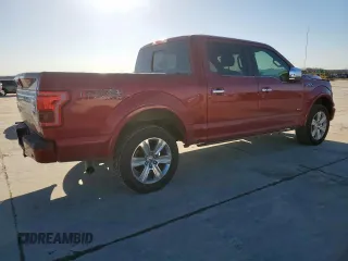 2016 Ford F-150 XLT with VIN 1FTEW1EGXGFC74426, listed as a Copart auction lot 47435485 with 177,962 mi miles and Salvage Title. Bid and sale history available at carsss.com. Image 3.