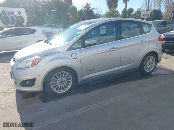 2013 Ford C-Max Energi SEL with VIN 1FADP5CU7DL508520, listed as a IAAI auction lot 41634688 with 184,941 mi miles. Bid and sale history available at carsss.com. Image 2.