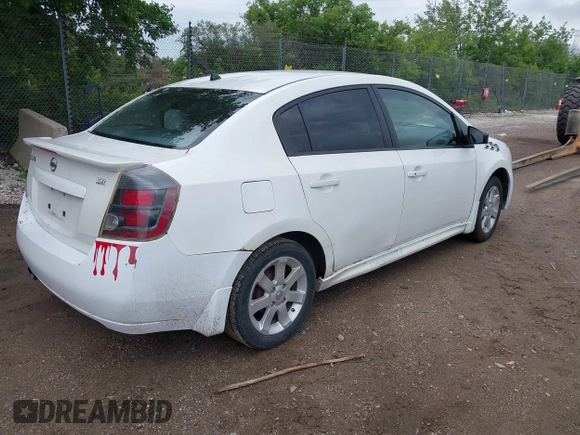 2010 Nissan Sentra S with VIN 3N1AB6AP0AL647650, listed as a IAAI auction lot 42590625 with 156,670 mi miles and . Bid and sale history available at DreamBid. Image 4.