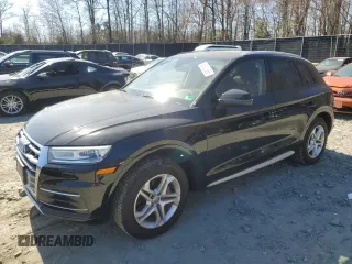 2018 Audi Q5 Premium with VIN WA1ANAFY1J2204119, listed as a Copart auction lot 48620365 with 49,196 mi miles and Salvage Title. Bid and sale history available at carsss.com. Image 1.