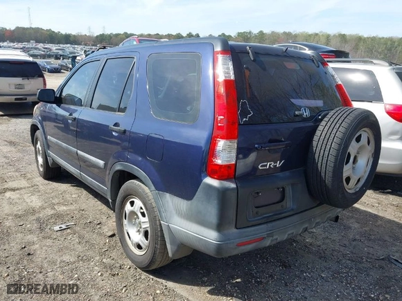 2006 Honda CR-V LX with VIN SHSRD68576U409078, listed as a IAAI auction lot 41847491 with 161,246 mi miles. Bid and sale history available at carsss.com. Image 3.