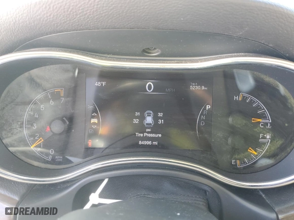 2017 Jeep Grand Cherokee Limited with VIN 1C4RJFBG3HC852967, listed as a Copart auction lot 47651595 with 84,996 mi miles and Salvage Title. Bid and sale history available at carsss.com. Image 9.