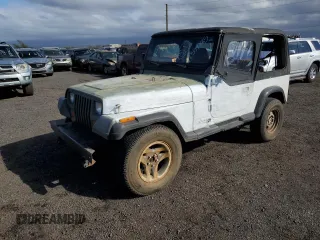 1992 Jeep Wrangler with VIN 2J4FY29S6NJ557410, listed as a Copart auction lot 42399785 with 167,593 mi miles and Non Repairable. Bid and sale history available at carsss.com. Image 1.
