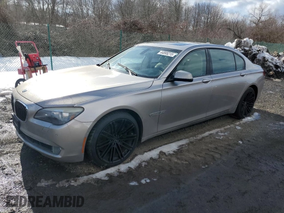 2010 BMW 7 Series 750Li xDrive with VIN WBAKC8C56AC431445, listed as a Copart auction lot 44895215 with 140,663 mi miles and Clean Title. Bid and sale history available at DreamBid. Image 1.