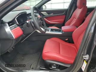 2022 Jaguar XF R-Dynamic SE with VIN SAJBL4GX2NCY92379, listed as a Copart auction lot 58638384 with 13,048 mi miles and Salvage Title. Bid and sale history available at carsss.com. Image 7.