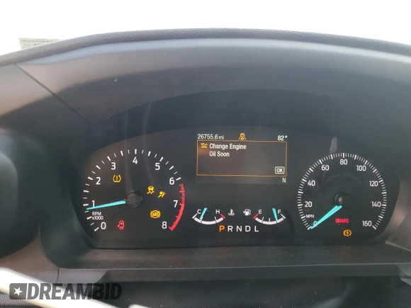 2023 Ford Police Interceptor Utility z VIN 1FM5K8AB4PGA20067, wystawiony jako Copart lot #52790805 z przebiegiem 26 755 mil mil oraz Szkoda całkowita • Salvage title. Historia ofert i sprzedaży dostępna na DreamBid. Obrazek 9.