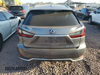 2021 Lexus RX 450h with VIN 2T2HGMDA5MC067791, listed as a Copart auction lot 52350105 with 39,617 mi miles and Salvage Title. Bid and sale history available at DreamBid. Image 6.