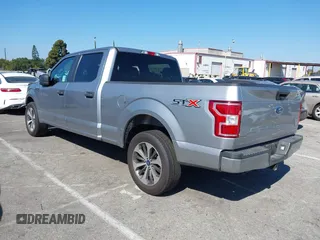 2020 Ford F-150 XL with VIN 1FTEW1CP4LKE25071, listed as a IAAI auction lot 41643863 with 44,321 mi miles and . Bid and sale history available at DreamBid. Image 3.