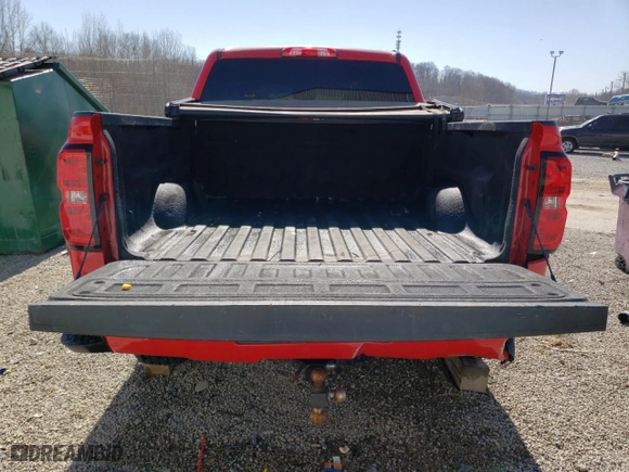 2018 Chevrolet Silverado 1500 Custom with VIN 3GCUKPEC5JG545132, listed as a Copart auction lot 47391655 with 60,290 mi miles and Non Repairable. Bid and sale history available at carsss.com. Image 6.