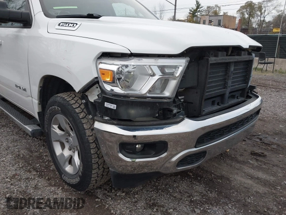 2020 Ram 1500 Big Horn z VIN 1C6RRFFG5LN284440, wystawiony jako IAAI lot #40975635 z przebiegiem 105 400 mil mil oraz . Historia ofert i sprzedaży dostępna na DreamBid. Obrazek 21.