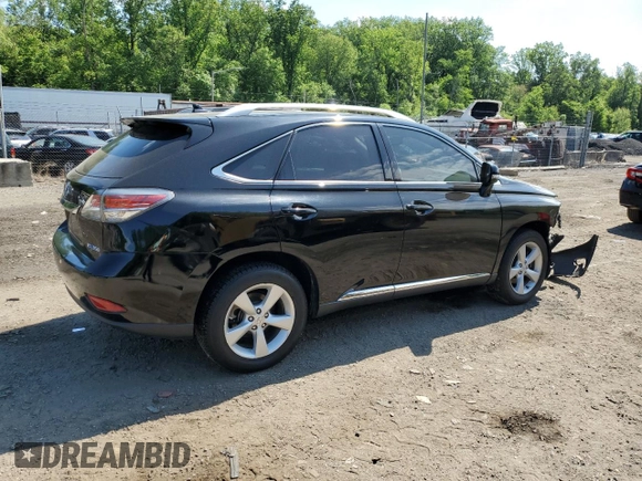2013 Lexus RX 350 with VIN 2T2BK1BA8DC160360, listed as a Copart auction lot 55878065 with 115,900 mi miles and Salvage title. Bid and sale history available at DreamBid. Image 3.