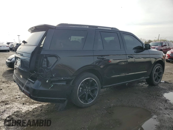 2024 Ford Expedition Limited with VIN 1FMJU2A8XREA52255, listed as a Copart auction lot 50864665 with Not provided miles and Salvage title. Bid and sale history available at DreamBid. Image 3.