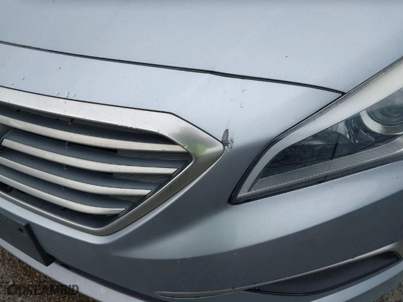 2017 Hyundai Sonata 2.4L with VIN 5NPE24AFXHH564988, listed as a IAAI auction lot 41927777 with 100,758 mi miles. Bid and sale history available at carsss.com. Image 18.