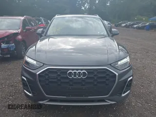 2023 Audi Q5 S line Premium Plus with VIN WA1EAAFY8P2008054, listed as a IAAI auction lot 42678217 with 20,363 mi miles and . Bid and sale history available at DreamBid. Image 12.