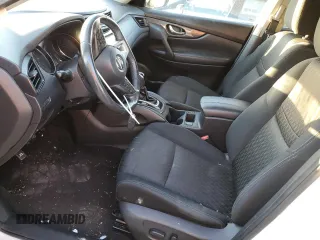 2017 Nissan Rogue SV with VIN KNMAT2MV4HP608278, listed as a Copart auction lot 77073104 with 96,260 mi miles and Salvage Title. Bid and sale history available at carsss.com. Image 7.